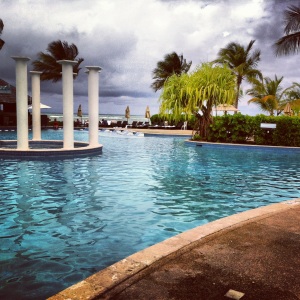 pool at the Gran Melia Resort